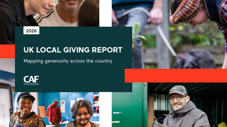 UK local giving report 2026